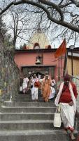 HH Swamijis visit to Shri Sharika Devi Temple, Hari Parbat, Srinagar (7th March 2026)